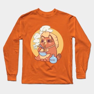 Tanuki Ramen Long Sleeve T-Shirt